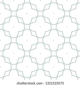 Seamless vector pattern in geometric ornamental style
