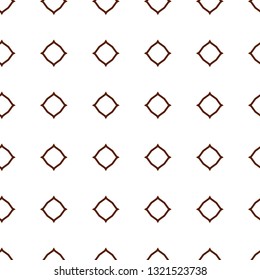 Seamless vector pattern in geometric ornamental style