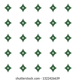 Seamless vector pattern in geometric ornamental style