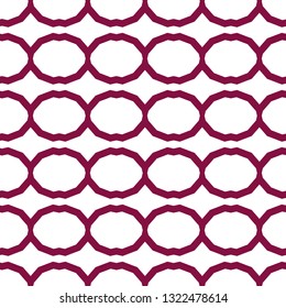 Seamless vector pattern in geometric ornamental style
