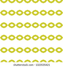 Seamless vector pattern in geometric ornamental style