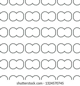 Seamless vector pattern in geometric ornamental style