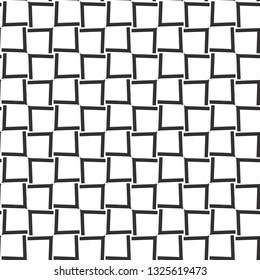 Seamless vector pattern in geometric ornamental style
