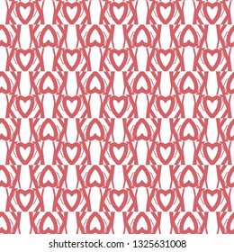 Seamless vector pattern in geometric ornamental style