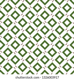 Seamless vector pattern in geometric ornamental style