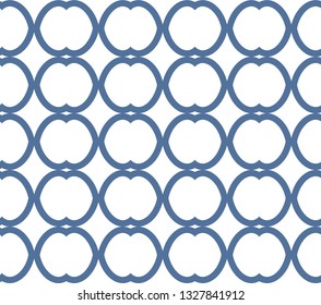 Seamless vector pattern in geometric ornamental style