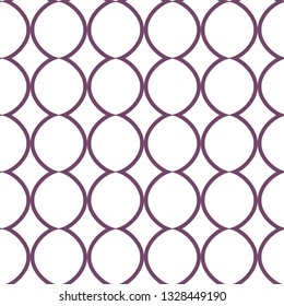 Seamless vector pattern in geometric ornamental style