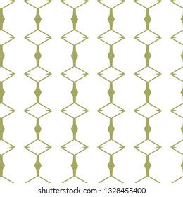 Seamless vector pattern in geometric ornamental style