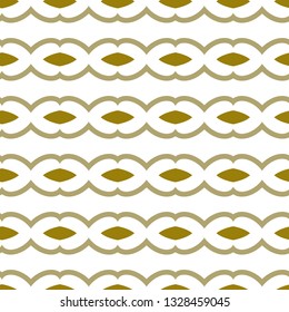 Seamless vector pattern in geometric ornamental style