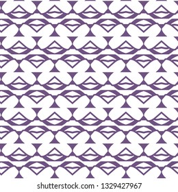 Seamless vector pattern in geometric ornamental style