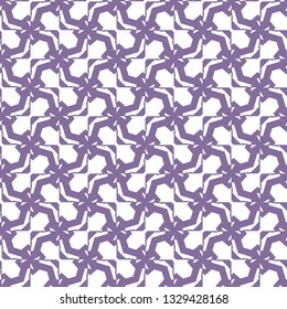 Seamless vector pattern in geometric ornamental style