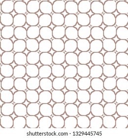 Seamless vector pattern in geometric ornamental style