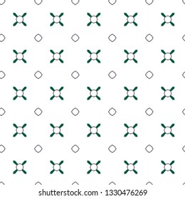 Seamless vector pattern in geometric ornamental style