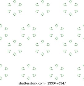 Seamless vector pattern in geometric ornamental style