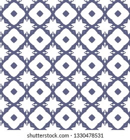 Seamless vector pattern in geometric ornamental style
