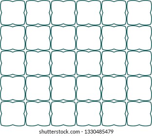 Seamless vector pattern in geometric ornamental style