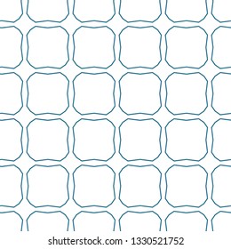 Seamless vector pattern in geometric ornamental style