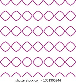 Seamless vector pattern in geometric ornamental style