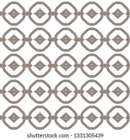 Seamless vector pattern in geometric ornamental style