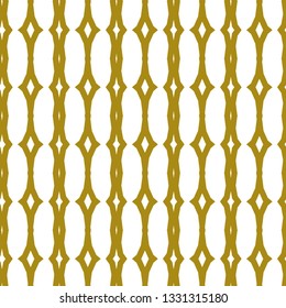 Seamless vector pattern in geometric ornamental style