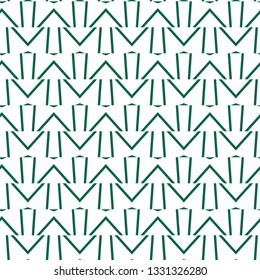 Seamless vector pattern in geometric ornamental style