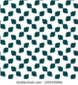 Seamless vector pattern in geometric ornamental style