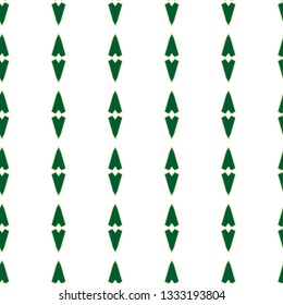 Seamless vector pattern in geometric ornamental style