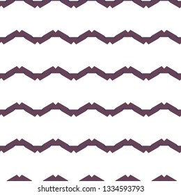 Seamless vector pattern in geometric ornamental style