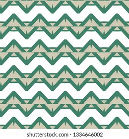 Seamless vector pattern in geometric ornamental style