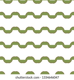 Seamless vector pattern in geometric ornamental style