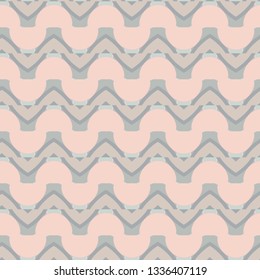 Seamless vector pattern in geometric ornamental style
