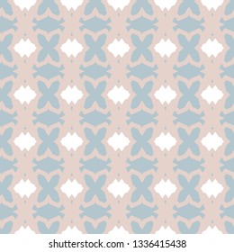 Seamless vector pattern in geometric ornamental style