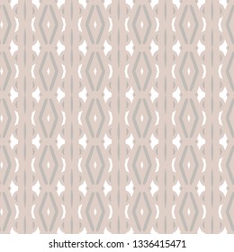 Seamless vector pattern in geometric ornamental style