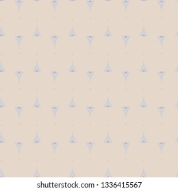 Seamless vector pattern in geometric ornamental style