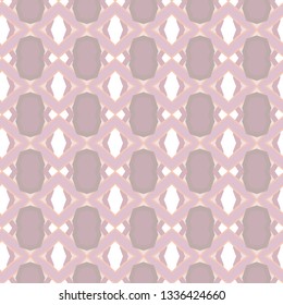Seamless vector pattern in geometric ornamental style