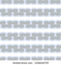 Seamless vector pattern in geometric ornamental style
