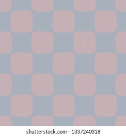 Seamless vector pattern in geometric ornamental style