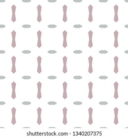 Seamless vector pattern in geometric ornamental style