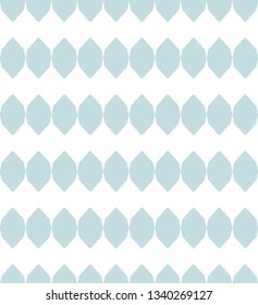 Seamless vector pattern in geometric ornamental style