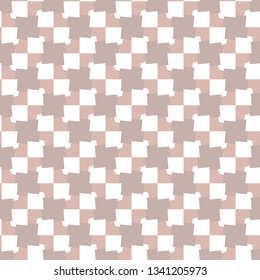 Seamless vector pattern in geometric ornamental style