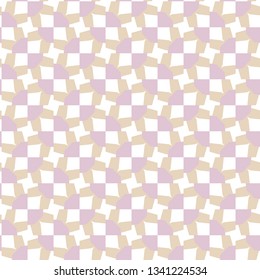 Seamless vector pattern in geometric ornamental style