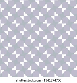 Seamless vector pattern in geometric ornamental style