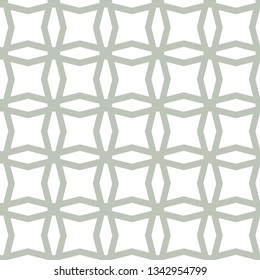Seamless vector pattern in geometric ornamental style