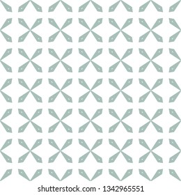 Seamless vector pattern in geometric ornamental style