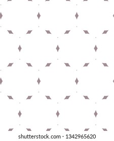 Seamless vector pattern in geometric ornamental style