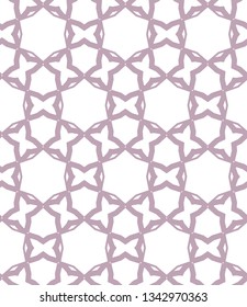 Seamless vector pattern in geometric ornamental style
