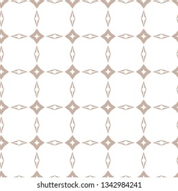Seamless vector pattern in geometric ornamental style