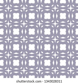 Seamless vector pattern in geometric ornamental style