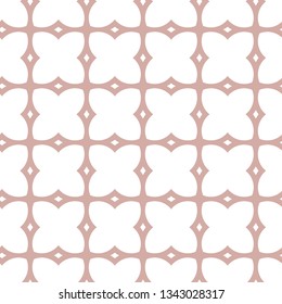 Seamless vector pattern in geometric ornamental style