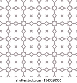 Seamless vector pattern in geometric ornamental style